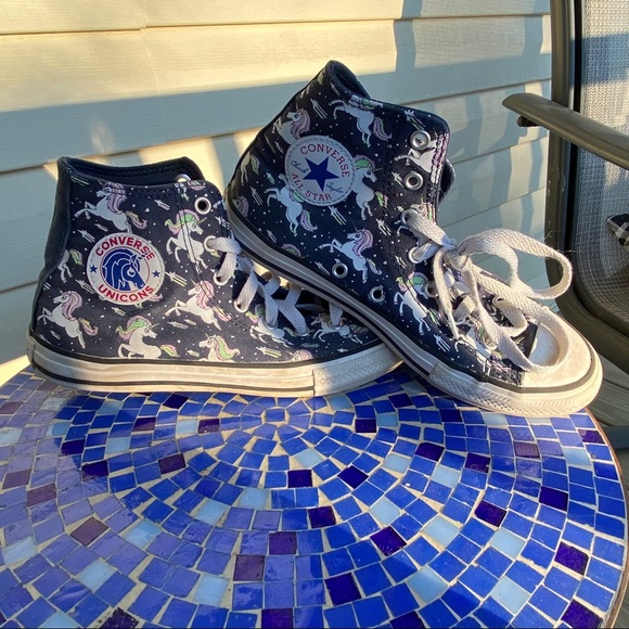 Converse Other - Converse Unicorns High Top All Star Shoes Size 3